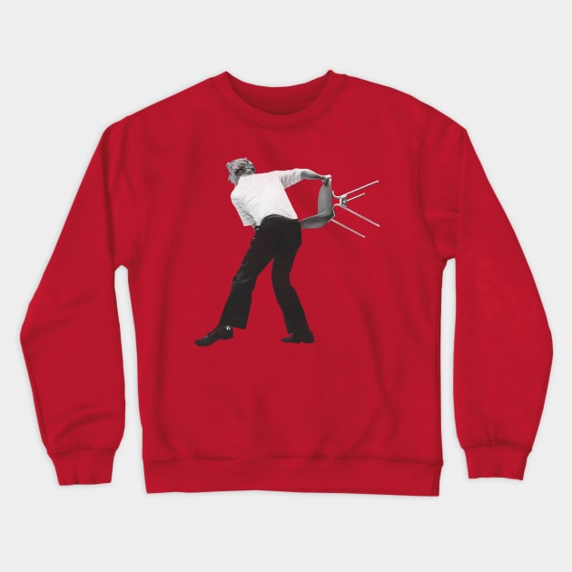 Bobby Knight "THE CHAIR THROW" Crewneck Sweatshirt by darklordpug